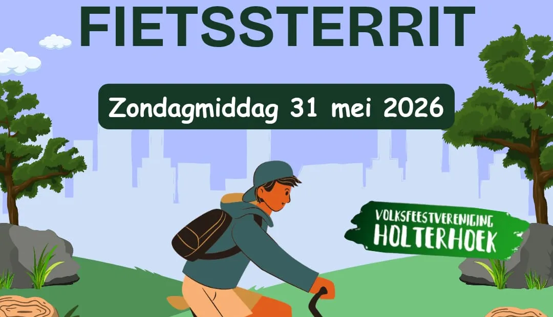Poster van de fietssterrit op 31 mei 2026